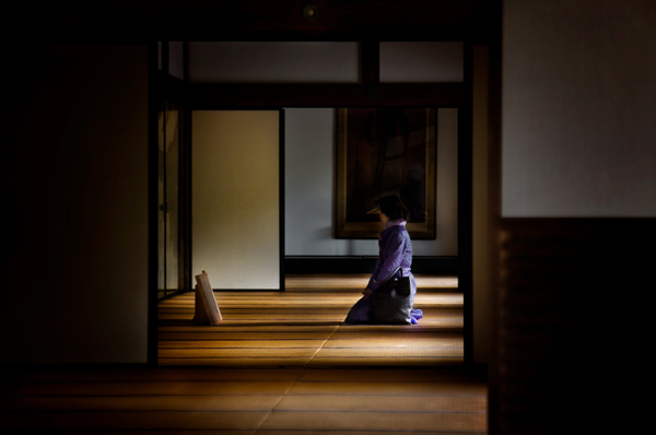contemplation in kyoto