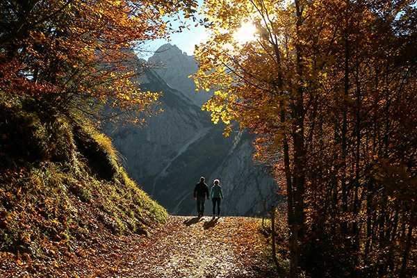 Walking togehter